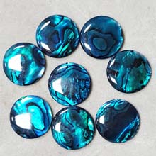 16MM ROUND CABOCHON ABALONE(6PCS/BAG)